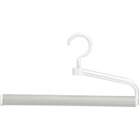 サワフジ スラックスハンガー1段 スノーホワイト FC804TE-SLEX-01 SW