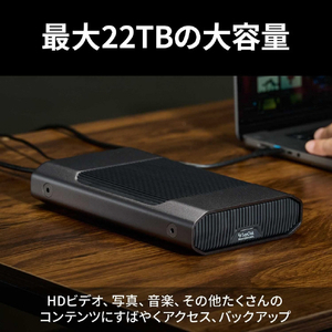 WESTERN DIGITAL 外付けHDD USB-C接続 G-DRIVE(Mac/Windows11対応) [8TB /据え置き型] G-DRIVE SDPHF1A-008T-SBAAD-イメージ6