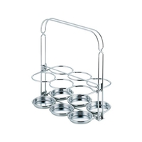 新越ワークス ステンレス ビールキャリー (6本入) FCM8306-027563001