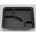 シーピー化成 弁当容器 新CZ-22 BS黒 本体 50枚 FCG373V-00529153