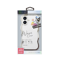 PGA iPhone 17用ウェーブケース シルバー PG-25AWH03SV