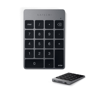 SATECHI Satechi スリムワイヤレスキーパッド(USB-C) スペースブラック PST-KSALKPM-イメージ14