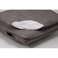 エディオンネットショップ アテックス Axhcl310lg マッサージクッション 3dもみ ルルドプレミアム ライトグレー