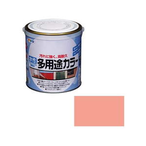 アサヒペン 水性多用途カラー 0.7L コスモスピンク FC748PM-イメージ1