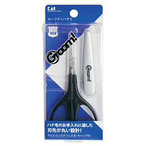 貝印 セーフティハサミ Groom! HC3027GROOMｾ-ﾌﾃｲﾊｻﾐ-イメージ2