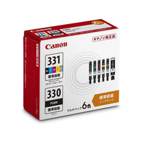 キヤノン インクタンク BCI-331(BK/C/M/Y/GY)+BCI-330マルチパック FCC0869-BCI-331+330/6MP
