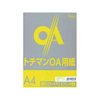 SAKAEテクニカルペーパー 極厚口カラーPPC A4 レモンイエロー 50枚 FC92520-LPP-A4-LY