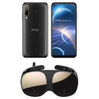 HTC SIMフリースマートフォン Desire 22 pro(VIVE Flowセット) ダークオーク 99HATD007-00