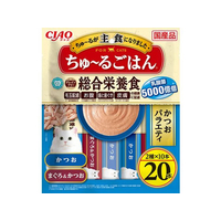 いなば CIAO ちゅーるごはん かつおバラエティ 2種 20本 FCF600N