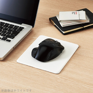 エレコム ソフトレザーマウスパッド ブラック MP-SL01BK-イメージ7