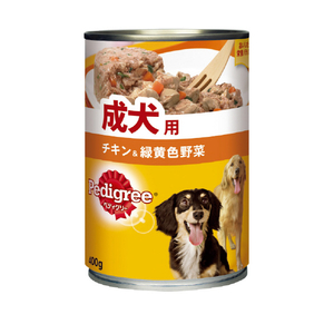 マースジャパンリミテッド 成犬用 チキン&緑黄色野菜 400g ペディグリー P72ﾁﾔﾑｽﾀﾝﾀﾞ-ﾄﾞｻﾞｸC&V400-イメージ1