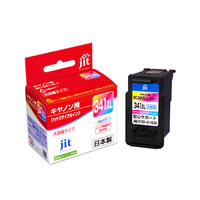JIT キヤノン(CANON)対応リサイクルインクカートリッジ BC-341XL(大容量)対応 3色カラー JIT-C341CXL