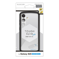 エレコム Galaxy S25用TOUGH SLIM LITE ハイブリッドケース フレームカラー ブラック PM-G251TSLFCBK