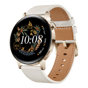 HUAWEI WATCH GT3(42mm) クラシックモデル White Leather WATCH GT3 42MM/WH HUAWEI WATCH GT3(42mm) クラシックモデル White Leather WATCH GT3 42MM/WH