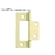 ARCH/鉄ウス口フラッシュ76mmルーズピン ウルミ塗装 TNFH09-76UR FCD030D-1687677-イメージ1