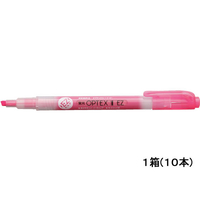 ゼブラ 蛍光オプテックス1 EZ ピンク 10本 1箱(10本) F883573-WKS11-P