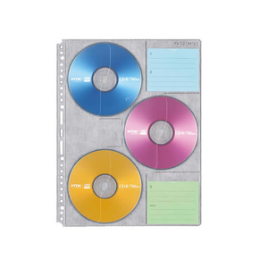 セキセイ CD・DVDポケット A4-S 10枚 FCC0640-DVD-1006-イメージ3