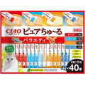 いなば CIAO ピュアちゅーる バラエティ 14g×40P FCF605N