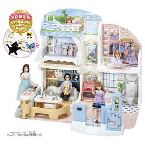 タカラトミー リカちゃん おしゃべりオートロック 2階建てのグラン・メゾン(初回限定版) ｵ-ﾄﾛﾂｸ2ｶｲﾀﾞﾃﾉｸﾞﾗﾝﾒｿﾞﾝｼﾖｶｲ-イメージ2