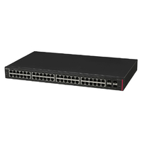 バッファロー 法人向け レイヤー2 Giga スマートスイッチ(48ポート) ブラック BS-GS2148