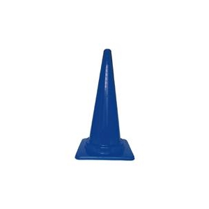 トラスコ中山 TRUSCO　カラーコーン　幅380mmX高さ700mm　ブルー TCC-B-イメージ1