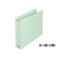 プラス フラットファイル厚とじ ノンステッチ A4ヨコ ブルー 10冊 F076975-87-995NO.022SW