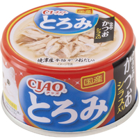 いなばペットフード CIAO とろみささみ・かつお シラス入り A45ﾄﾛﾐｻｻﾐｶﾂｵｼﾗｽｲﾘ80G