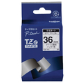 ブラザー ラミネートテープ(黒文字/透明/36mm幅) ピータッチ TZE-161