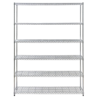 アイリスオーヤマ メタルシェルフ シルバー SE1521ｼﾙﾊﾞ-