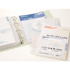 キングジム スキットマン 取扱説明書ファイル差替 A4 茶 F836489-2635ﾁﾔ-イメージ2