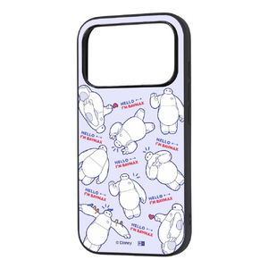 レイ・アウト iPhone 18 Pro用 / 17 Pro用 / ディズニー / maru 衝撃吸収 バンパー ハイブリッドケース / ベイマックス_いろんなポーズ RJ-DP58K4TB/BX27-イメージ1