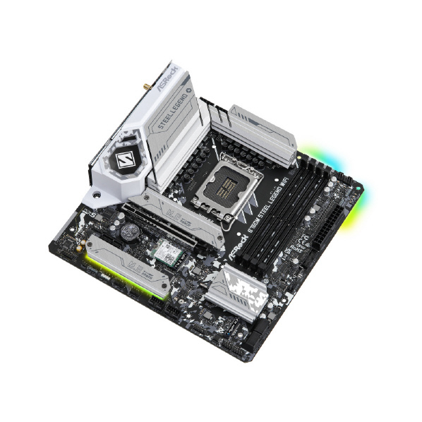 ASRock マザーボード ASRock B760M Steel Legend WiFi B760MSTEELLEGENDWIFI Express ASRock 高速データ転送を実現するPCI OS bit RAID T1818293077(13990円)
