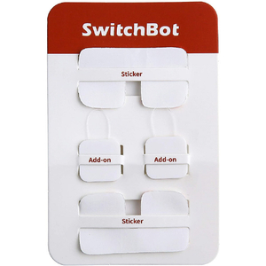 SwitchBot SwitchBot ボット用シールセット ホワイト SWITCHBOT-ADDON SwitchBot SwitchBot ボット用シールセット ホワイト SWITCHBOT-ADDON