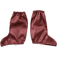 アーテック ソフトサテン シューズカバー ブーツ 茶 FCE185V-19522