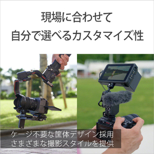 SONY デジタル一眼カメラ・ボディ(XLRハンドルユニット同梱モデル) ILMEFX30-イメージ13