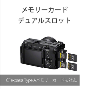 SONY デジタル一眼カメラ・ボディ(XLRハンドルユニット同梱モデル) ILMEFX30-イメージ20