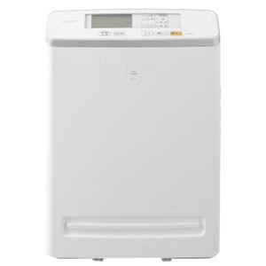 アイリスオ－ヤマ モニター空気清浄機 25畳 ホワイト MSAP-DC100-W-イメージ2