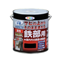 アサヒペン 油性 高耐久鉄部用 3L 黒 FC164NV