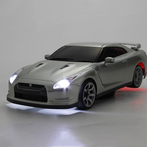 京商 FIRST MINI-Z 日産 GT-R R35 シルバー FMZﾆﾂｻﾝGT-RR35-イメージ10
