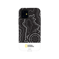 National Geographic iPhone 11用ケース Topography Case Double Protective ホワイト NG17179I61R