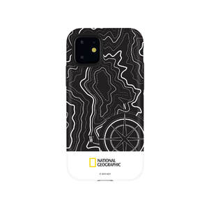 National Geographic iPhone 11用ケース Topography Case Double Protective ホワイト NG17179I61R-イメージ1