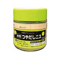 アサヒペン 水性つやだしニス 透明 クリヤ 100ml FCK1107-00630004