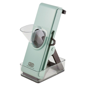 TOFFY セーフティープッシュスライサー PALE AQUA K-HC9-PA-イメージ1