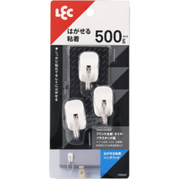 レック はがせる粘着ハングフック(3個入り) ﾊｶﾞｾﾙﾈﾝﾁﾔｸﾊﾝｸﾞﾌﾂｸ