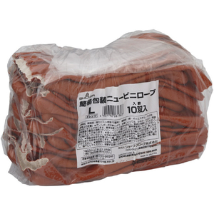 ＳＨＯＷＡ 塩化ビニール手袋　まとめ買い　簡易包装ニュービニローブ（１０双入）　 オレンジ　Ｌサイズ NO610-L10P-イメージ9