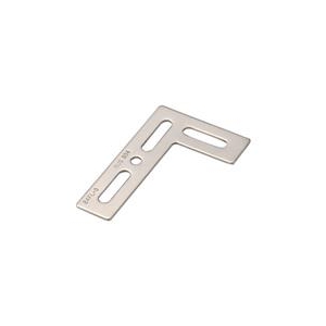 トラスコ中山 TRUSCO　ジョイント金具24型フラットステン寸法100×65穴数4 TK24-FL3S-イメージ1