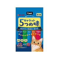 ペットライン キャラット 5つの味 飽きやすい成猫用 海の幸 1.2kg(240g×5袋入) FCE750T-NS-525920