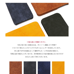 ABBI SIGNATURE iPhone 15 Pro用MARGOT イタリアンレザー MagSafe対応バックカバー ブラウン ABS26180I15PR-イメージ13