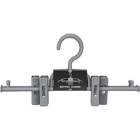 サワフジ ボトムハンガー連結式3本組 ロックグレー FC807TE-BOJ-03 RGY