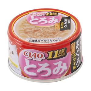 いなばペットフード A‐46 チャオ とろみ 11歳からのささみ・まぐろ ホタテ味 80g CIAOﾄﾛﾐ11ｻｻﾐﾏｸﾞﾛﾎﾀﾃｱｼﾞ80G-イメージ1
